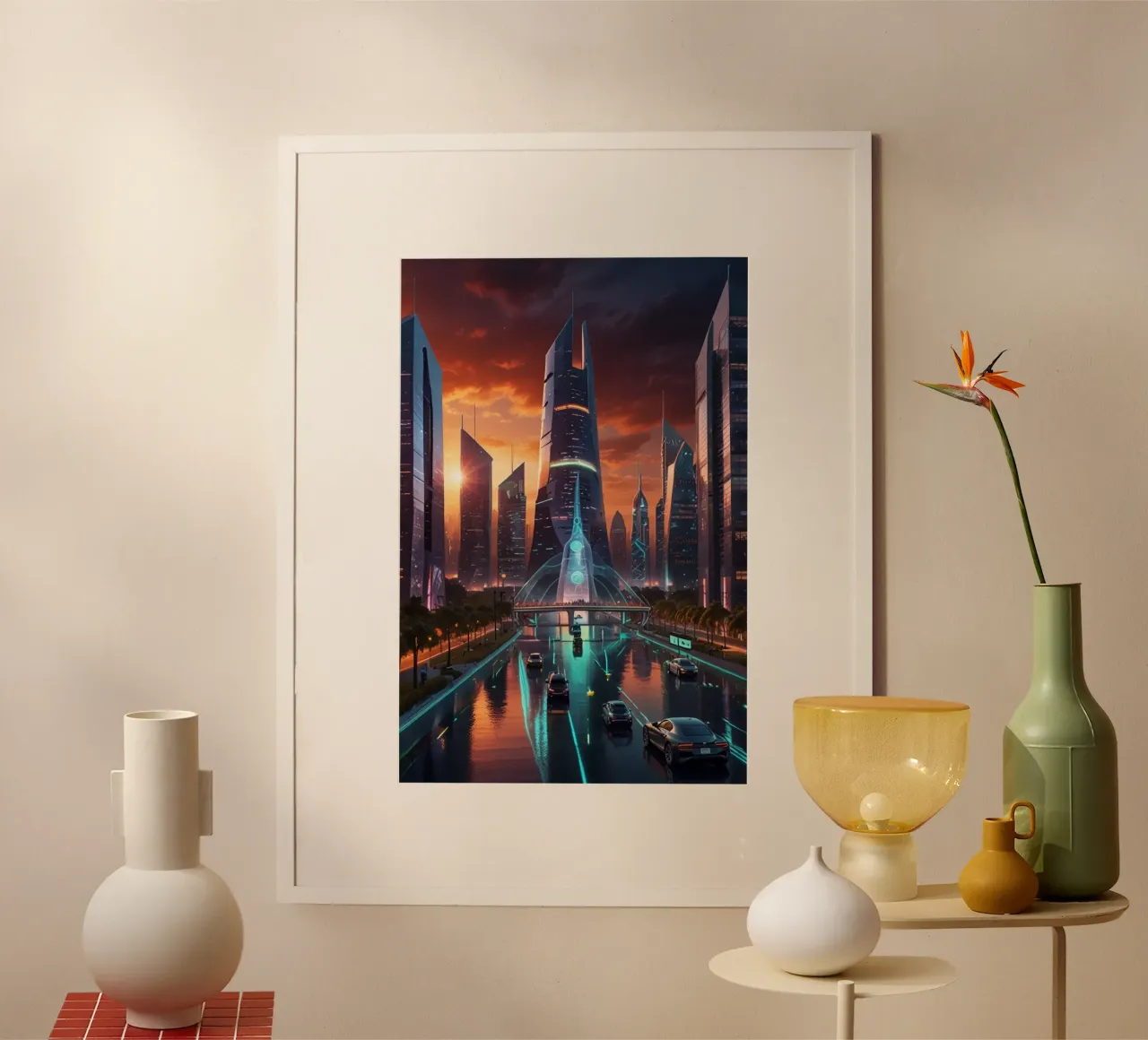 futuristic smart city hahnemühle by van hellen