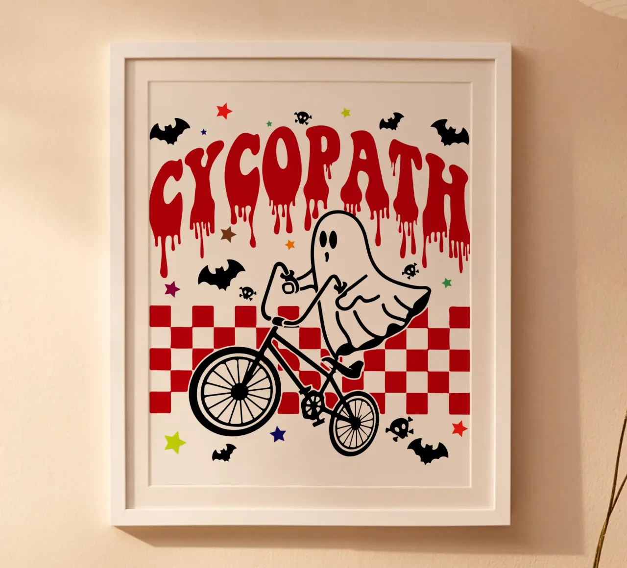 ciclopatico divertente halloween poster da ersanim