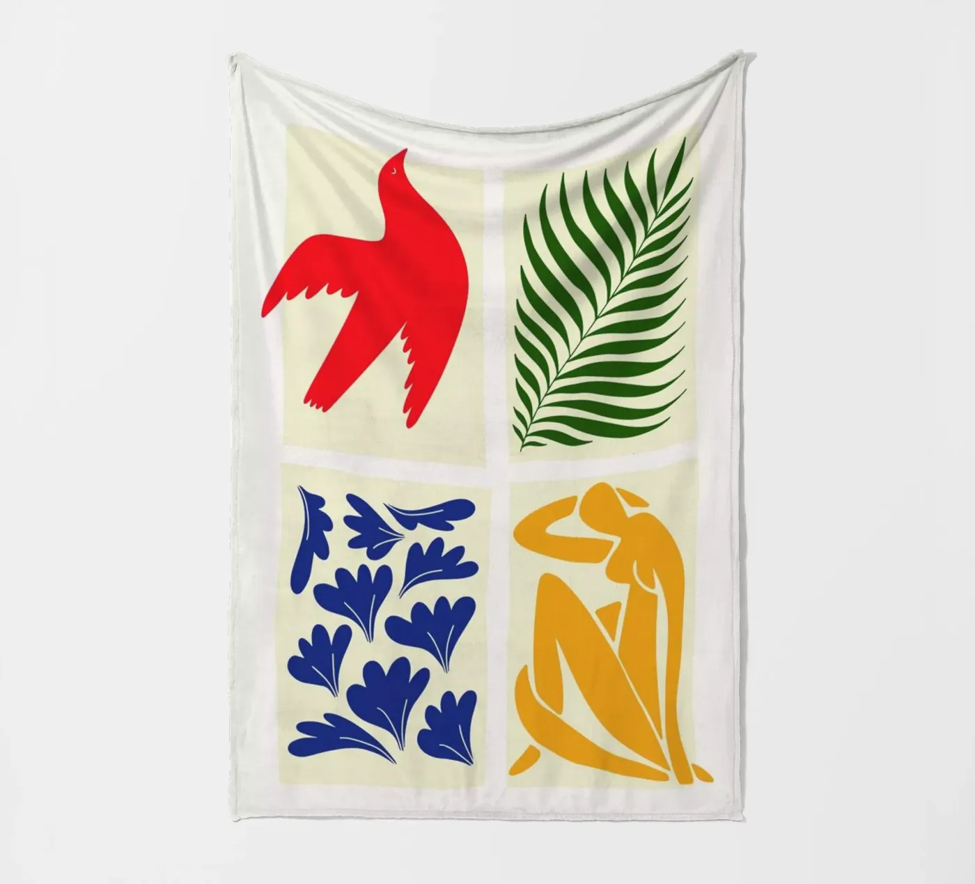 Soft Panels Fleecedecke von Pure