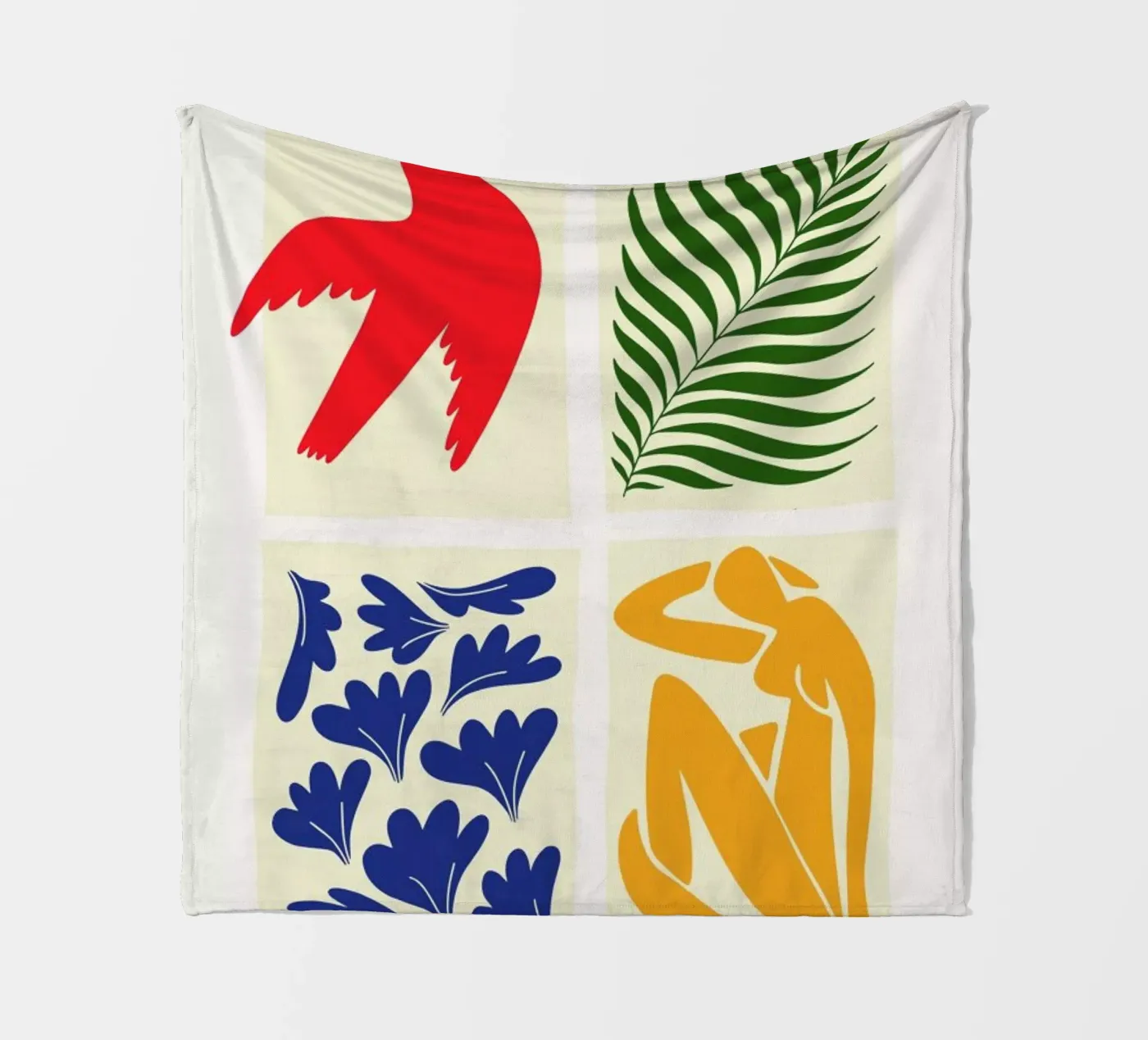 Soft Panels Fleecedecke von Pure