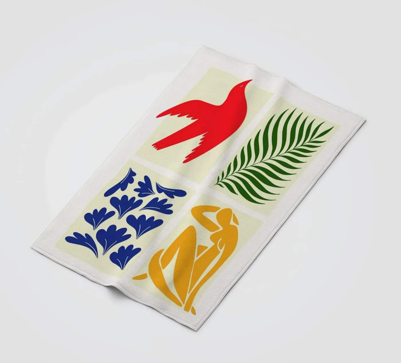 Soft Panels Fleecedecke von Pure