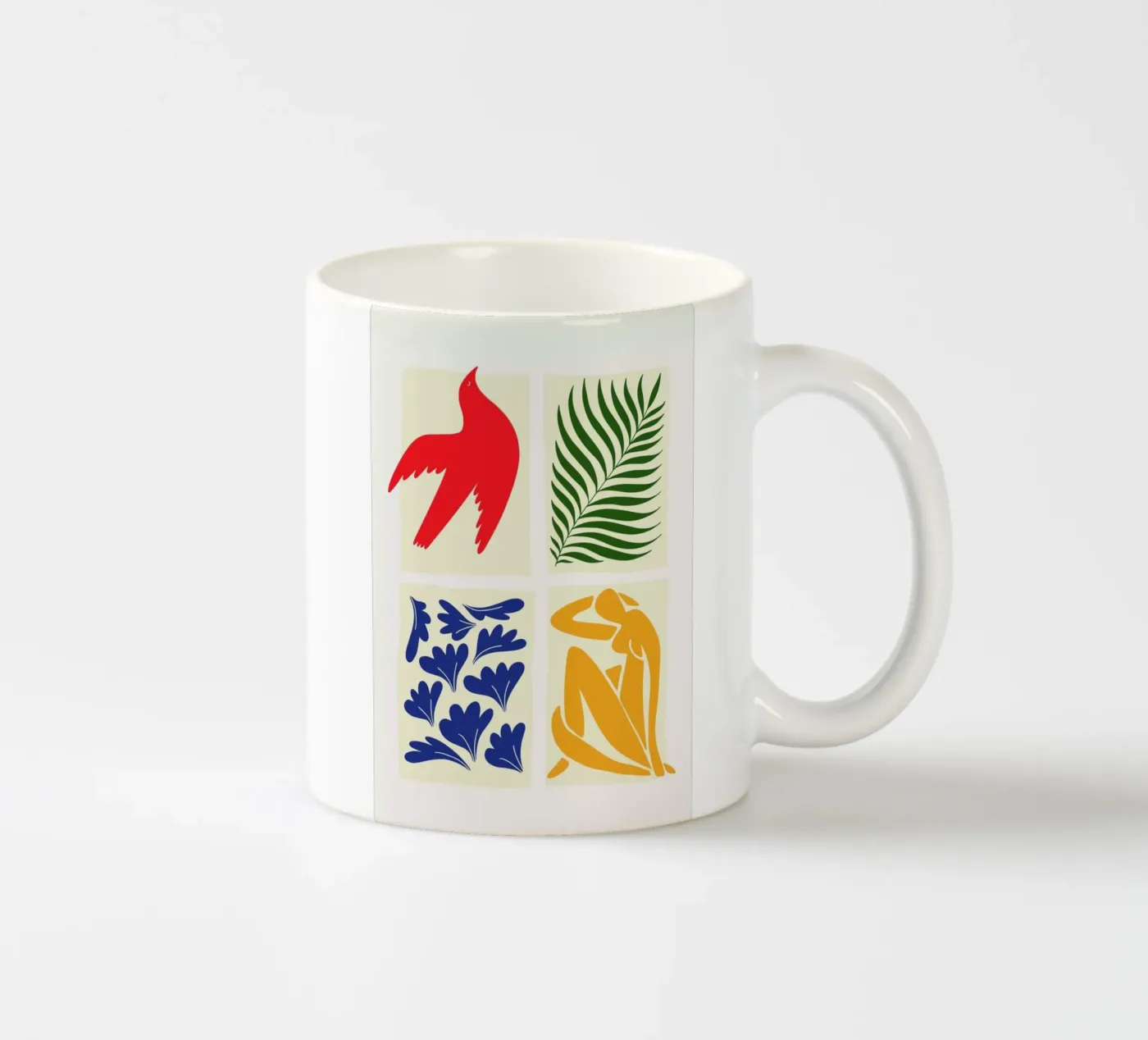 Soft Panels ceramic mug by Pure