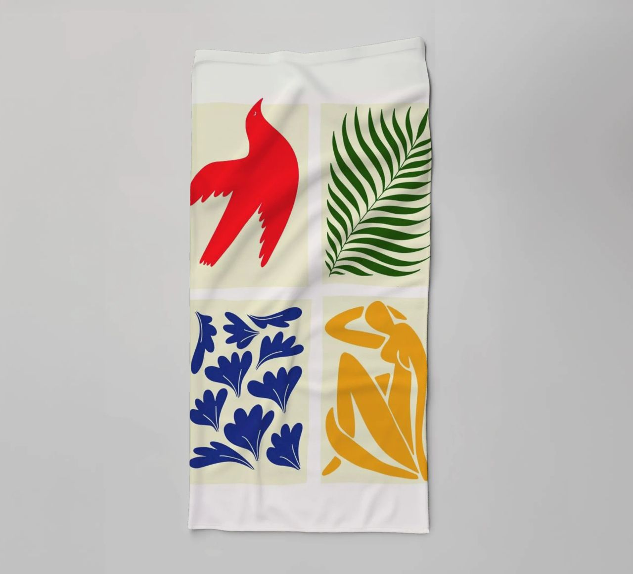 Soft Panels towel by Pure