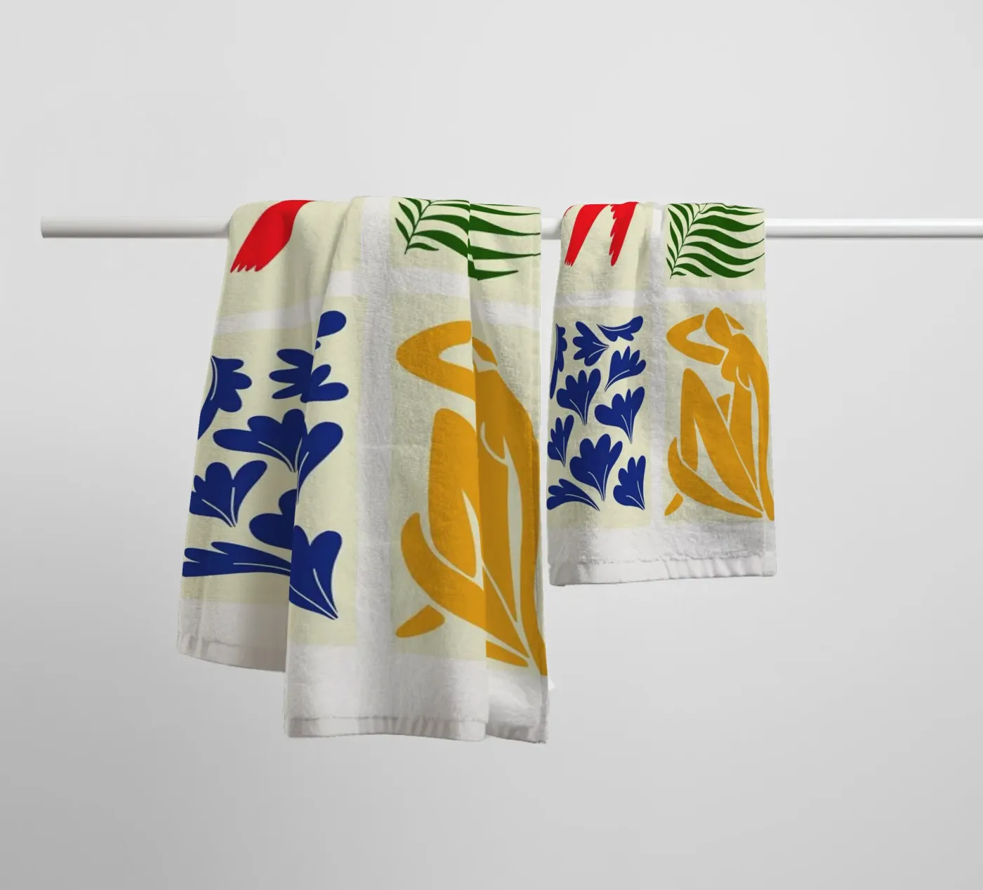 Soft Panels badhanddoek van Pure
