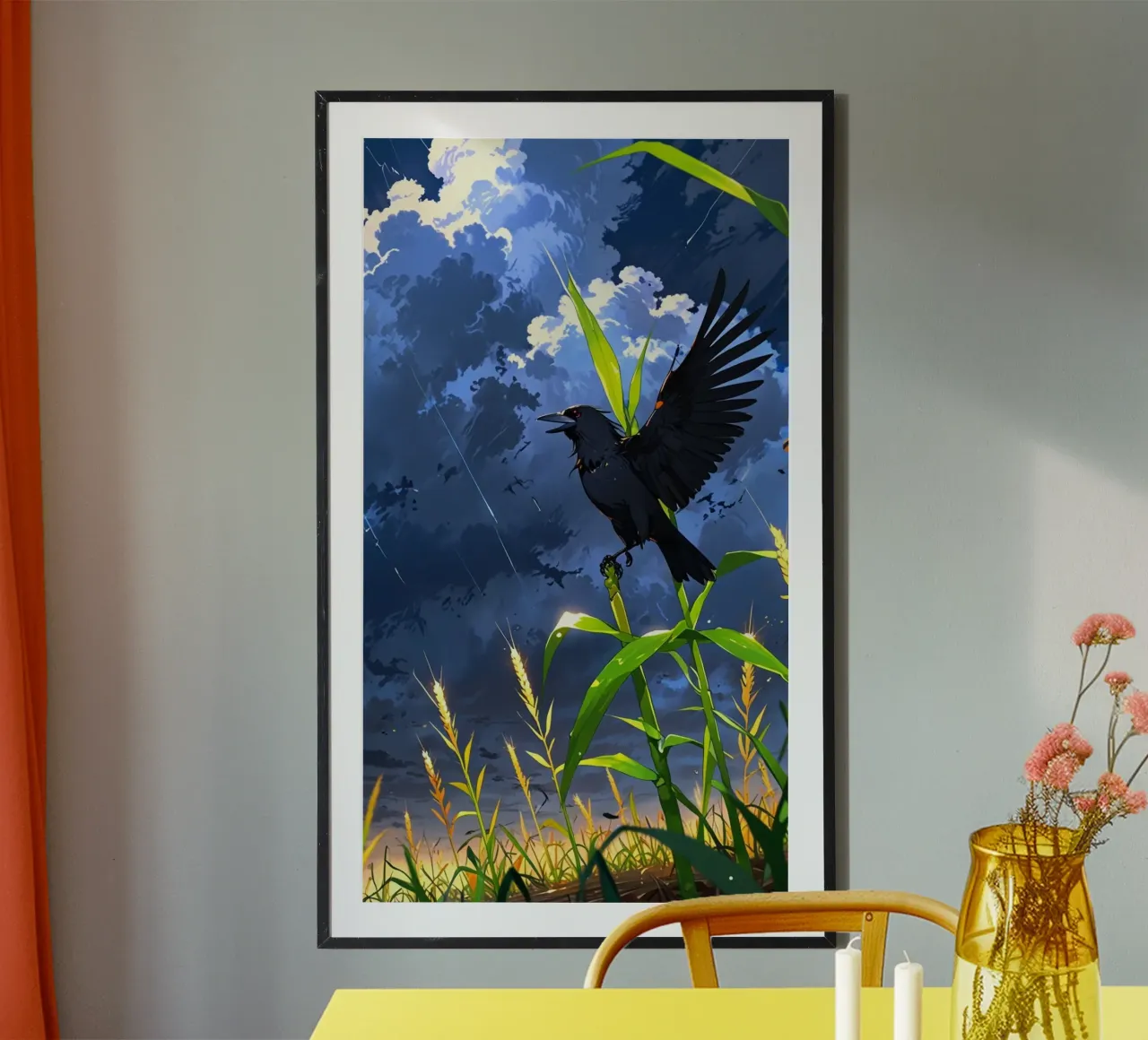 corvo nero poster da van hellen