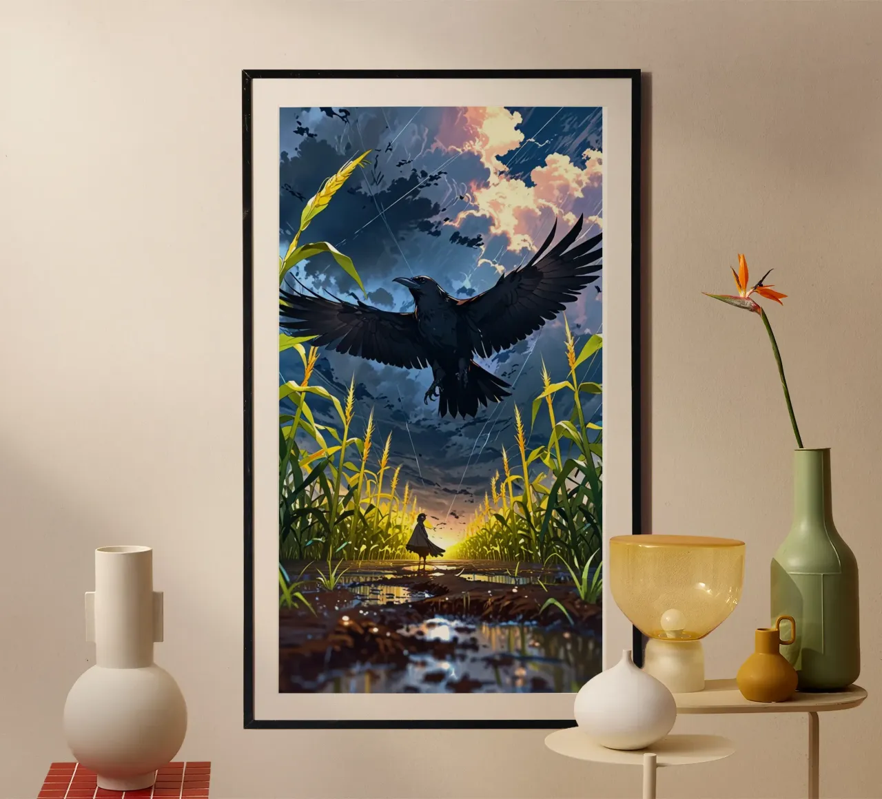 corvo nero poster da van hellen