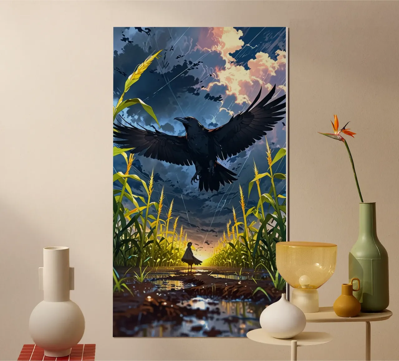 corvo nero poster da van hellen
