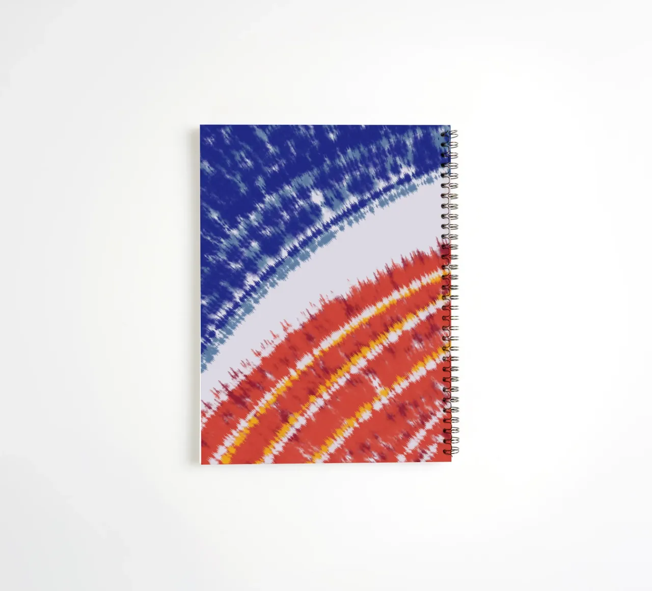 Patriot tie dye spiral notebook by Little Dean
