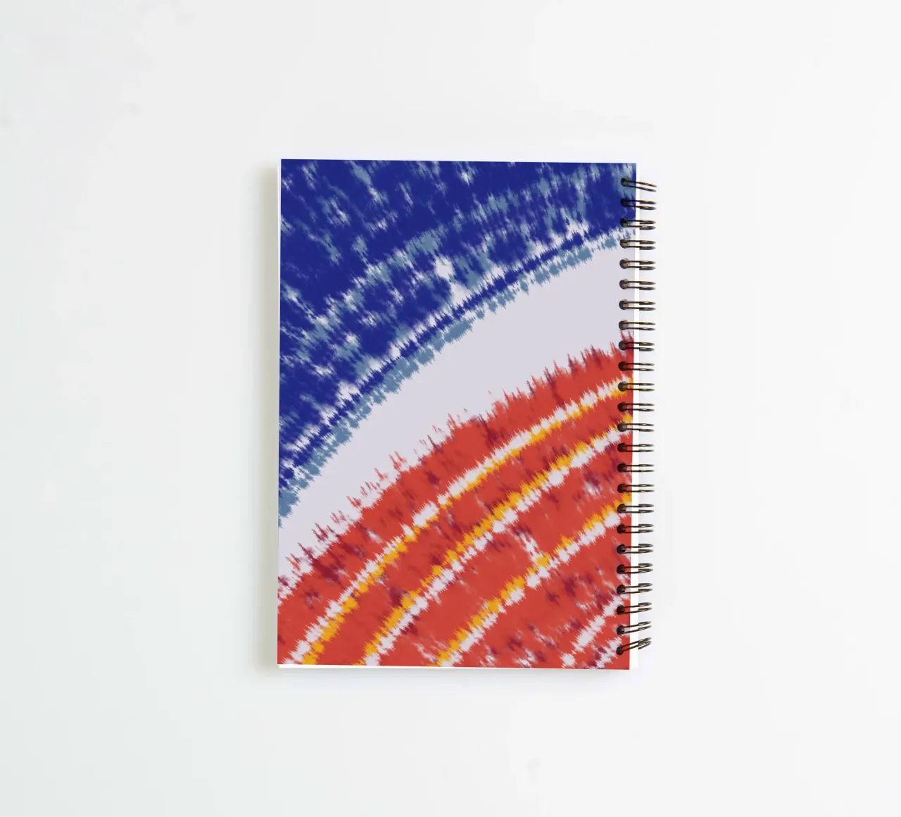 Patriot tie dye spiral notebook by Little Dean