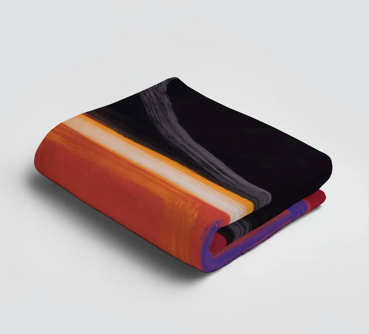 Colore audace e astratto asciugamano da bagno da Little Dean