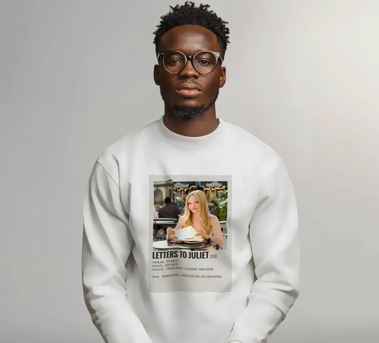 LETTERS TO JULIET 2010 felpa da MVFminimalist