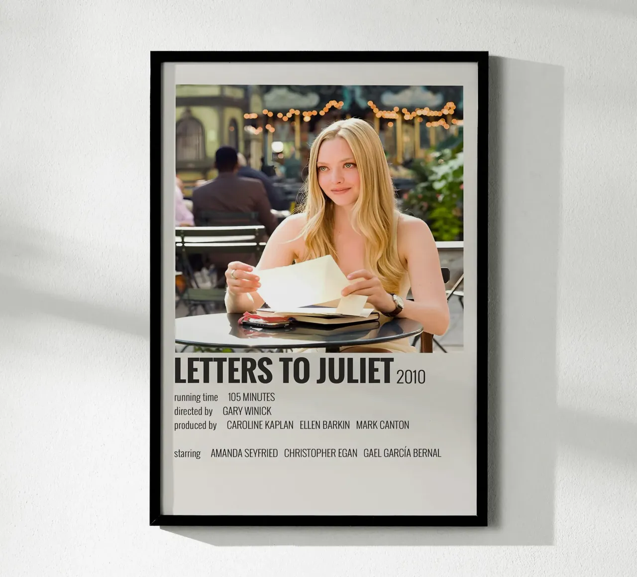 LETTERS TO JULIET 2010 carta hahnemühle da MVFminimalist