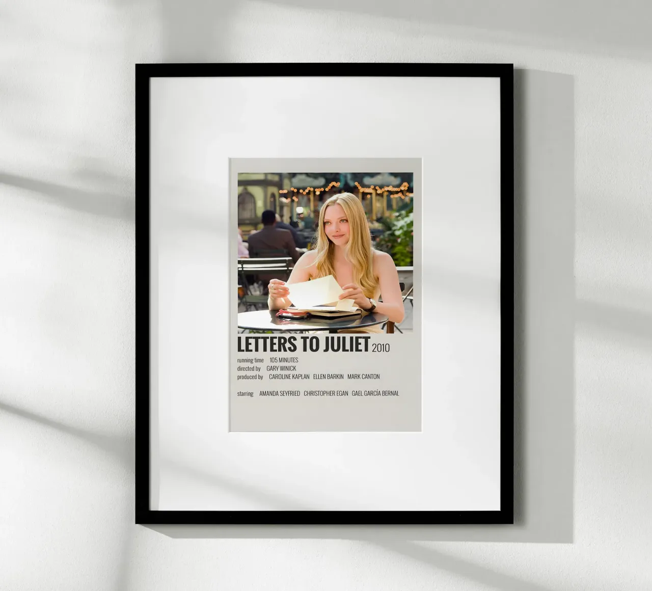 LETTERS TO JULIET 2010 carta hahnemühle da MVFminimalist
