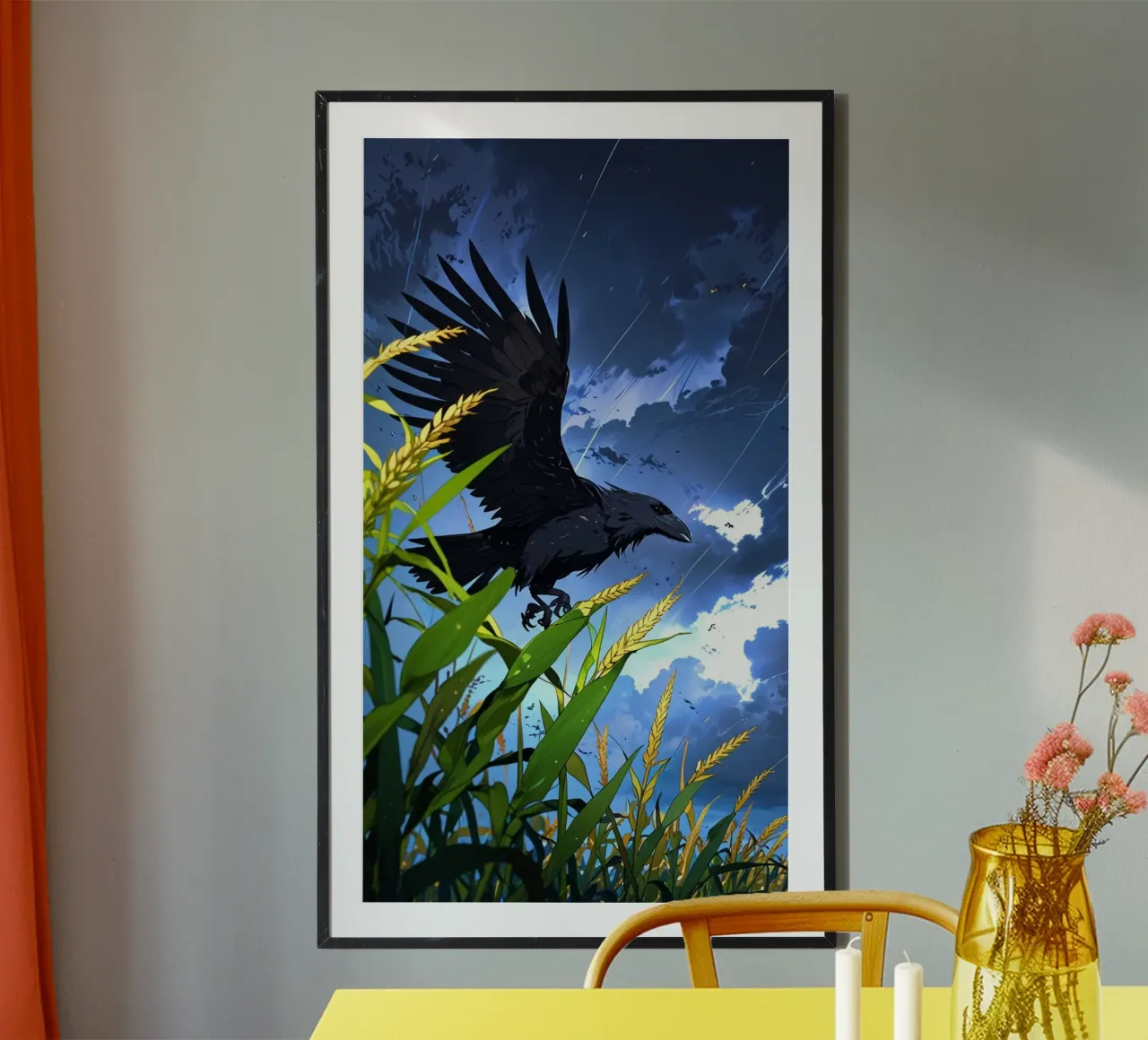 corvo nero poster da van hellen