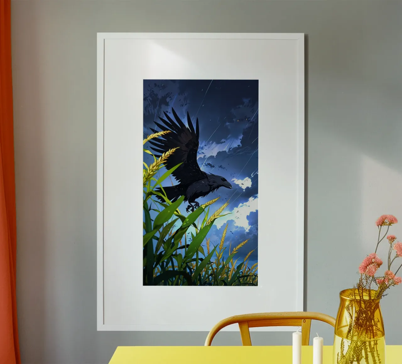 corvo nero poster da van hellen