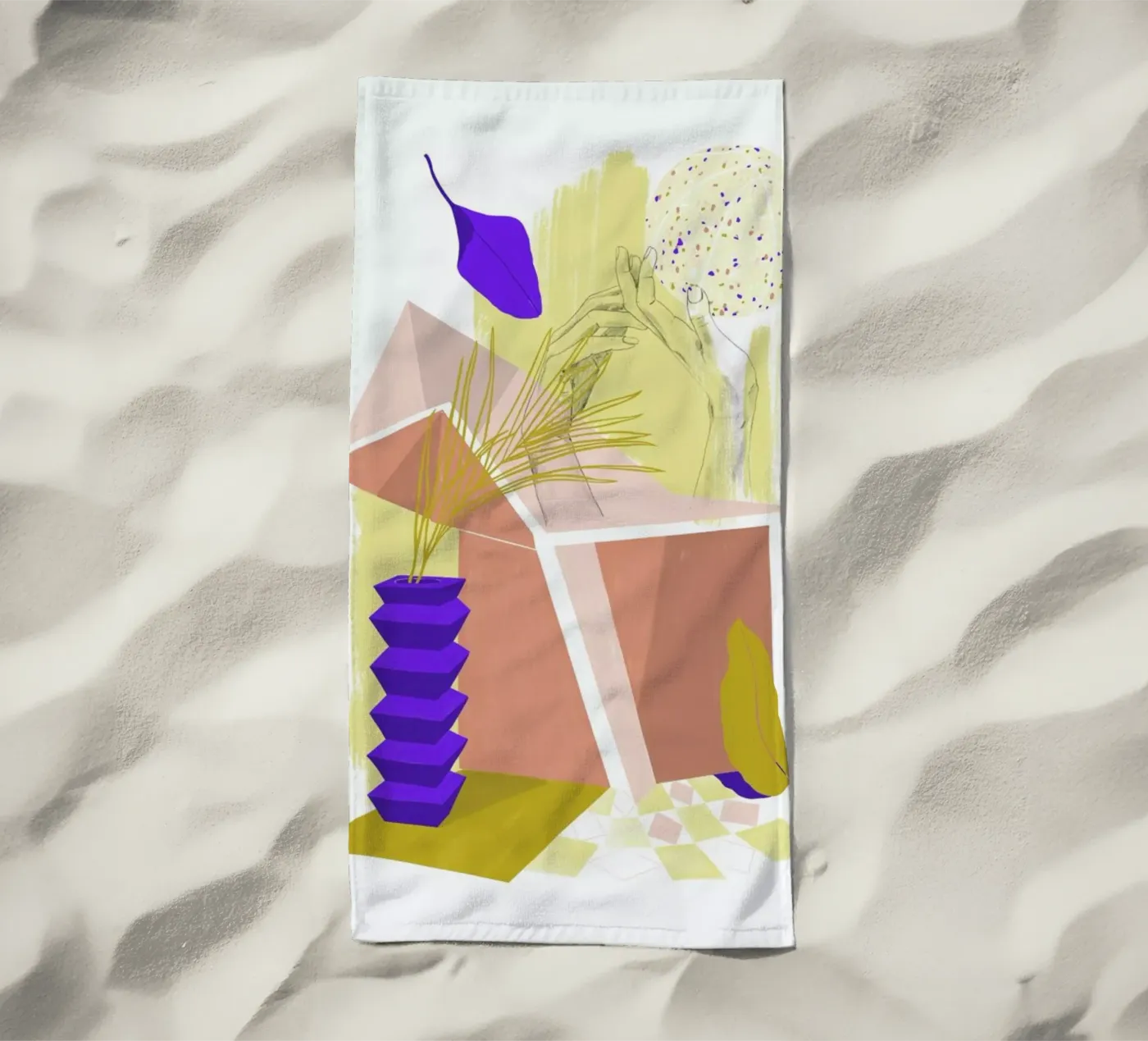 Ssl 1 strandhanddoek van Frauke Schyroki