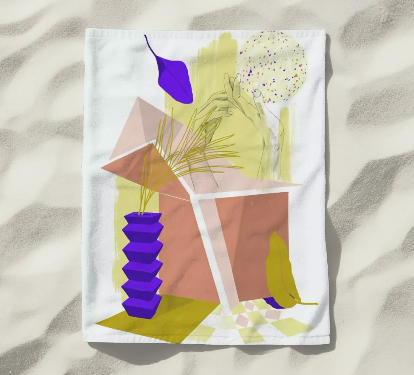 Ssl 1 strandhanddoek van Frauke Schyroki