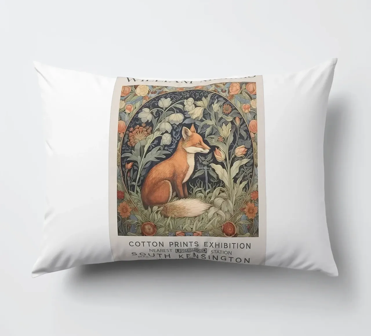 William Morris Exhibition cuscino da guduengiseng