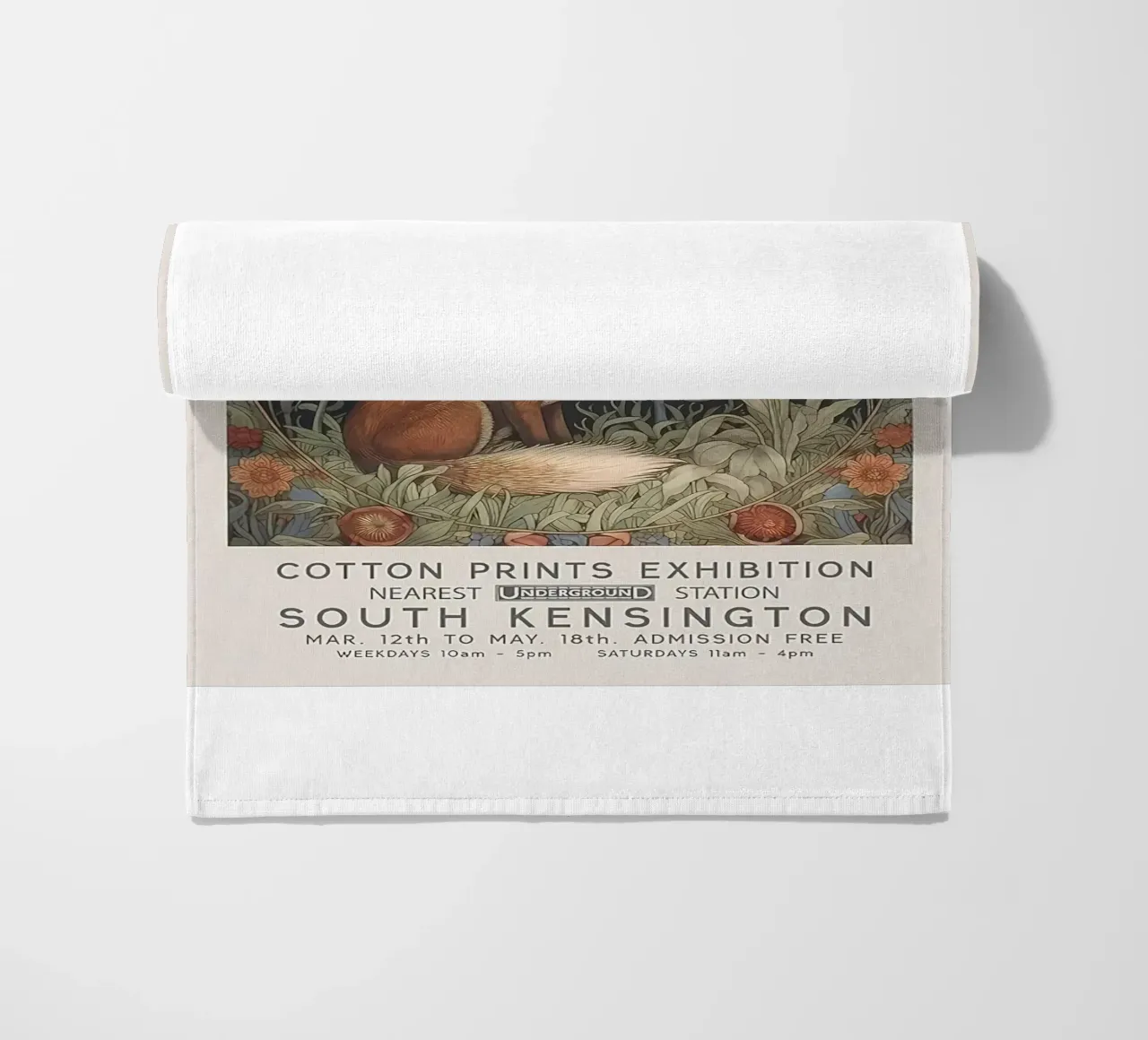 William Morris Exhibition telo mare da guduengiseng
