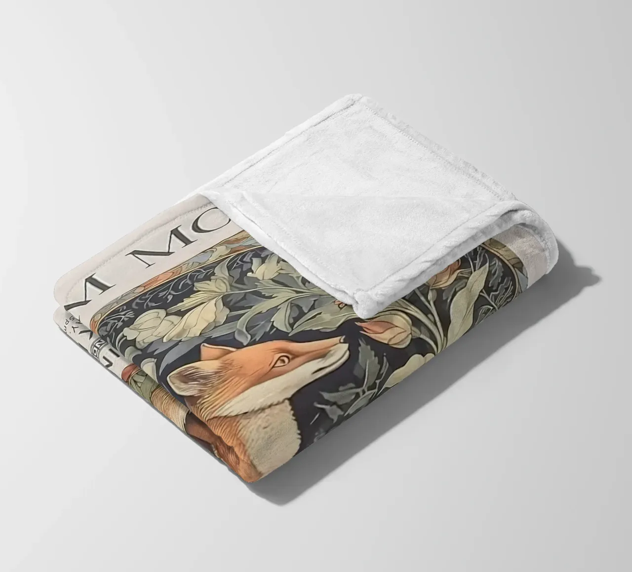 William Morris Exhibition coperta in pile da guduengiseng