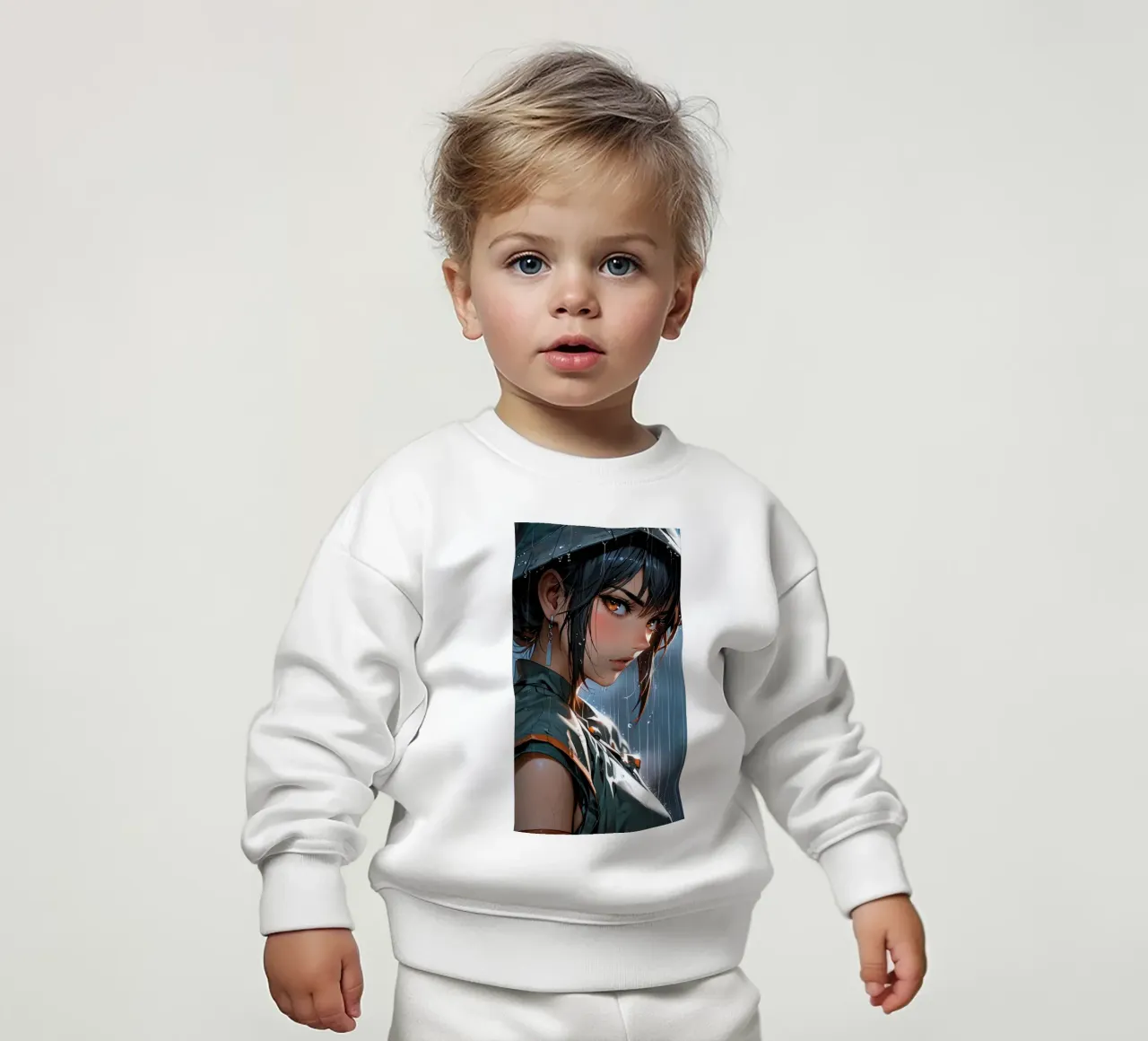donna anime felpa neonato da van hellen