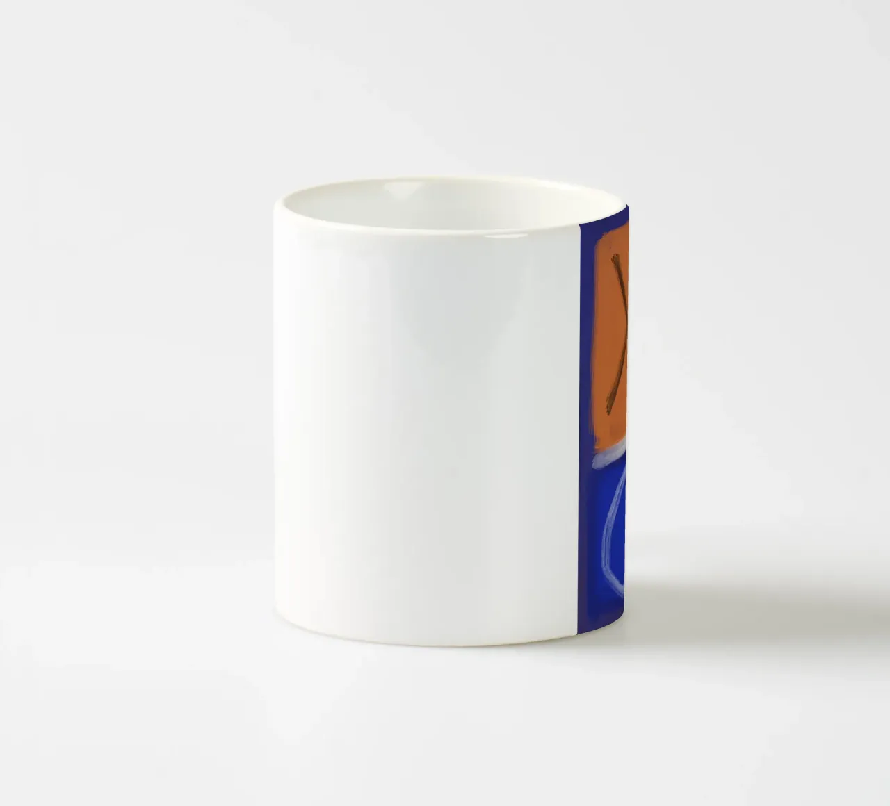 Colore audace astratto 02 tazza in ceramica da Little Dean
