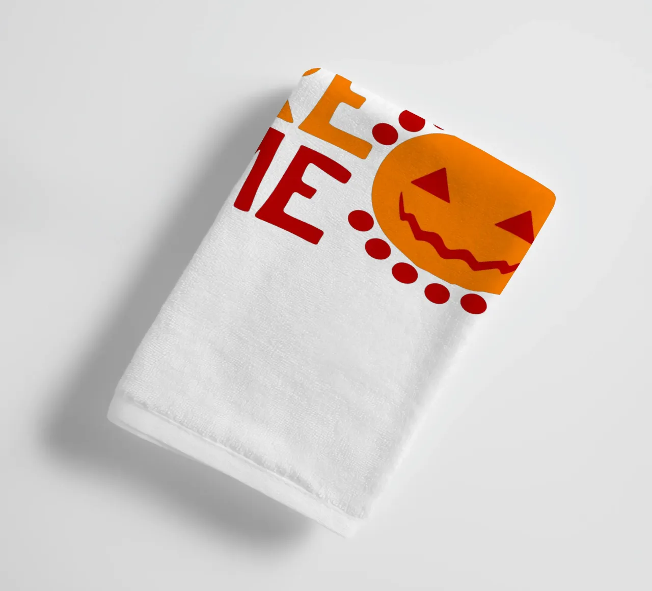 forget the ghost beware of me funny halloween towel by ersanim