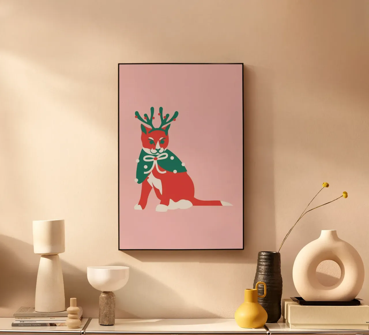 Santas Little Helper plexiglass da Mariery Young