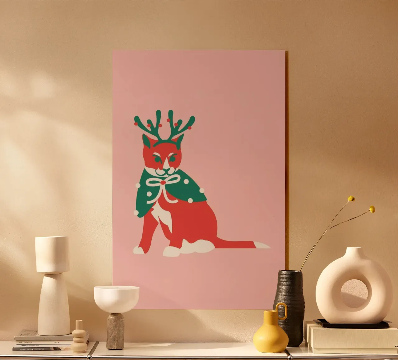 Santas Little Helper plexiglass da Mariery Young