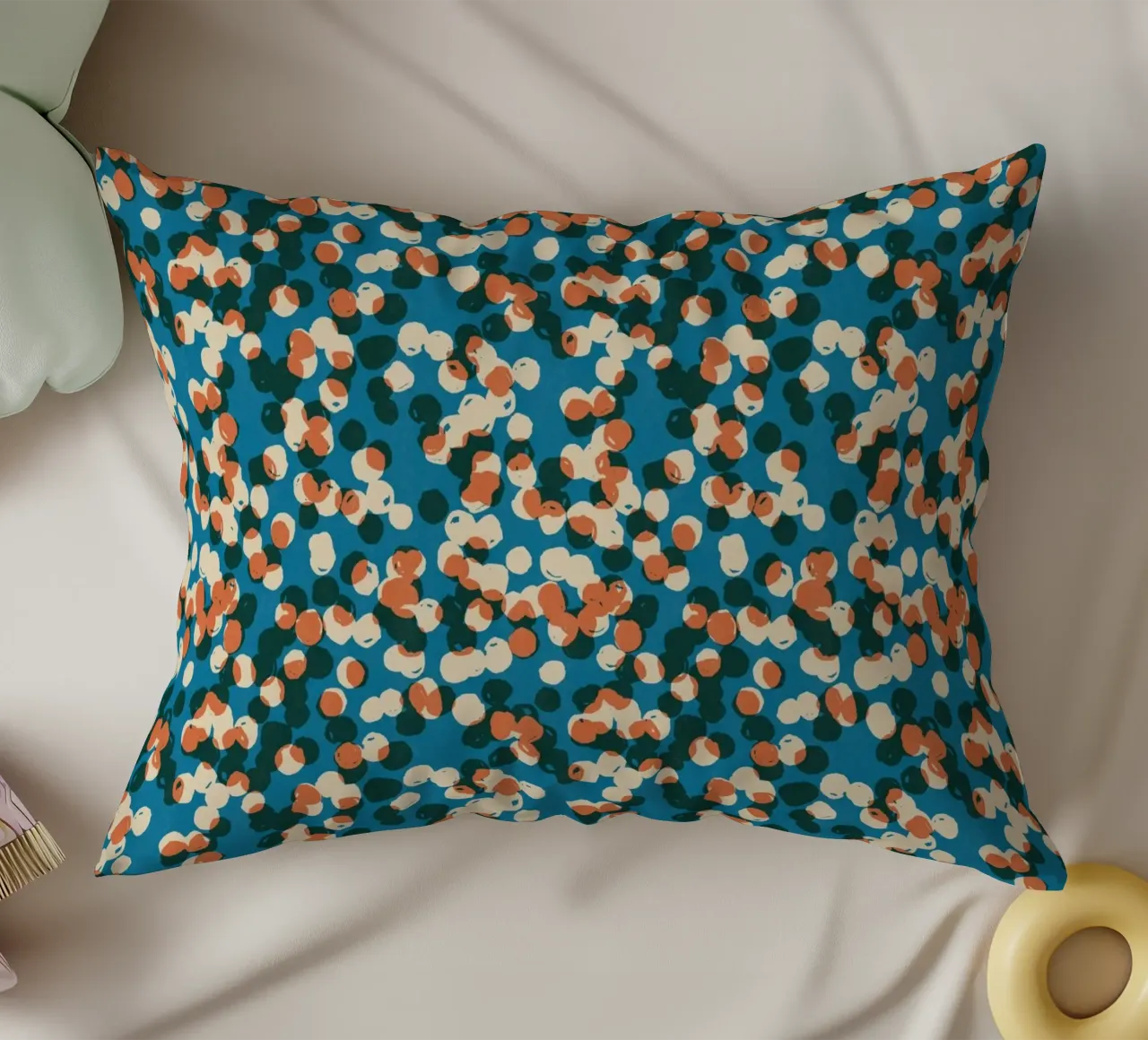 Cyano Pattern No 16 cuscino da treechild