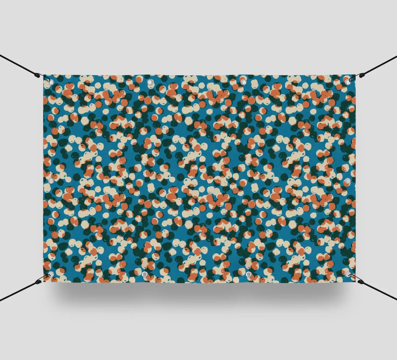 Cyano Pattern No 16 telo in pvc da treechild