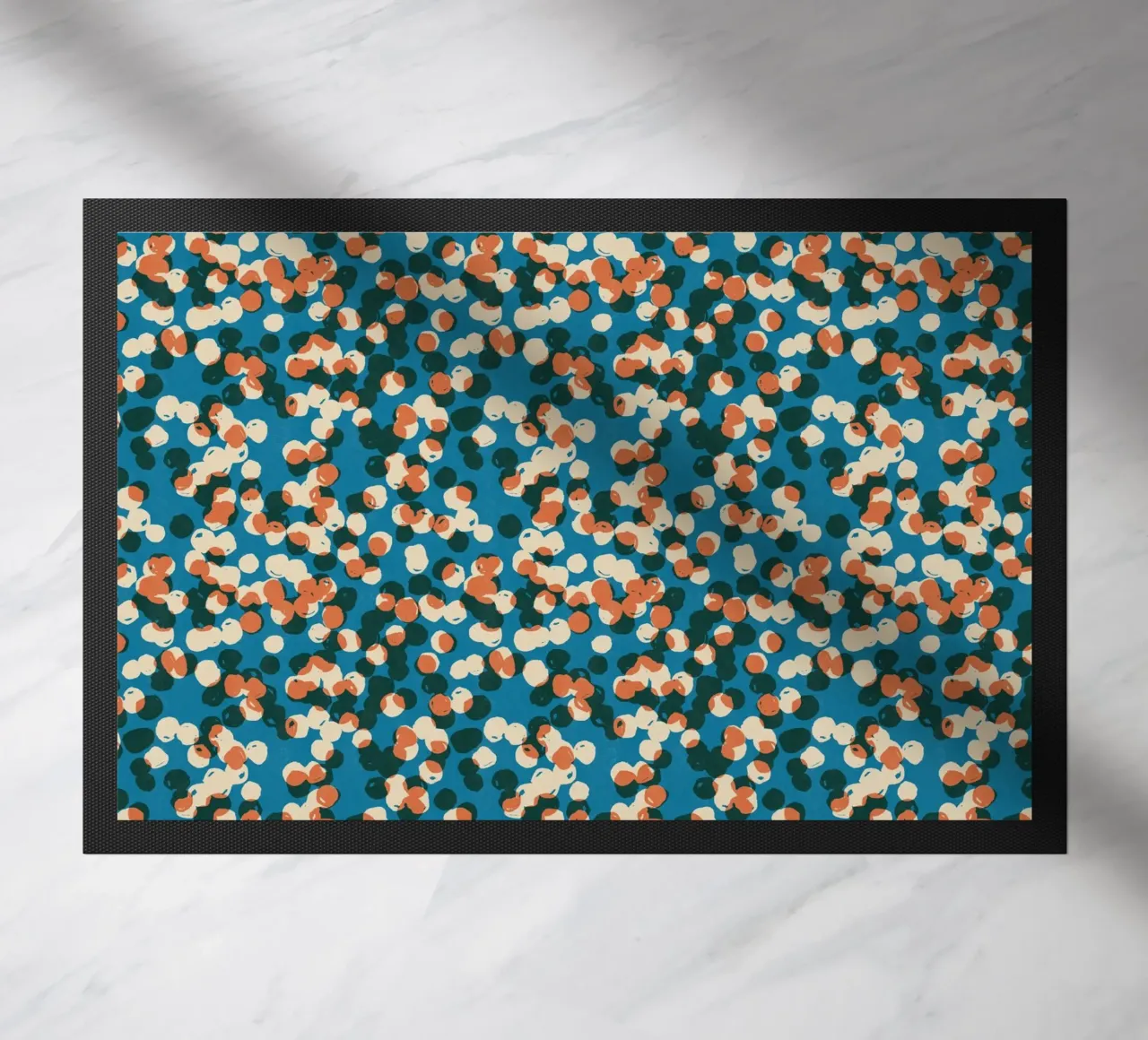 Cyano Pattern No 16 deurmat van treechild