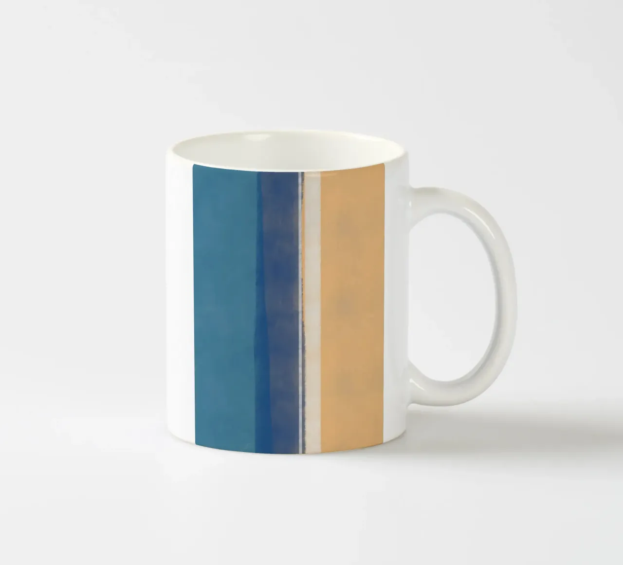 Couleur verticale minimale mug en céramique de Little Dean