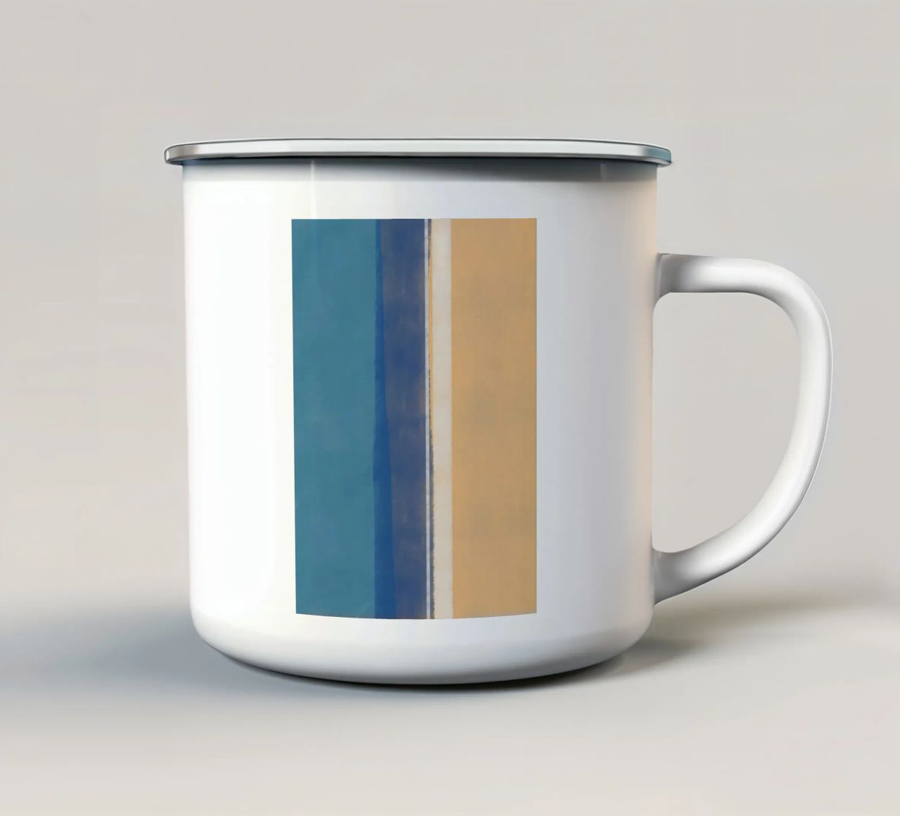 Colore verticale minimo tazza in smalto da Little Dean