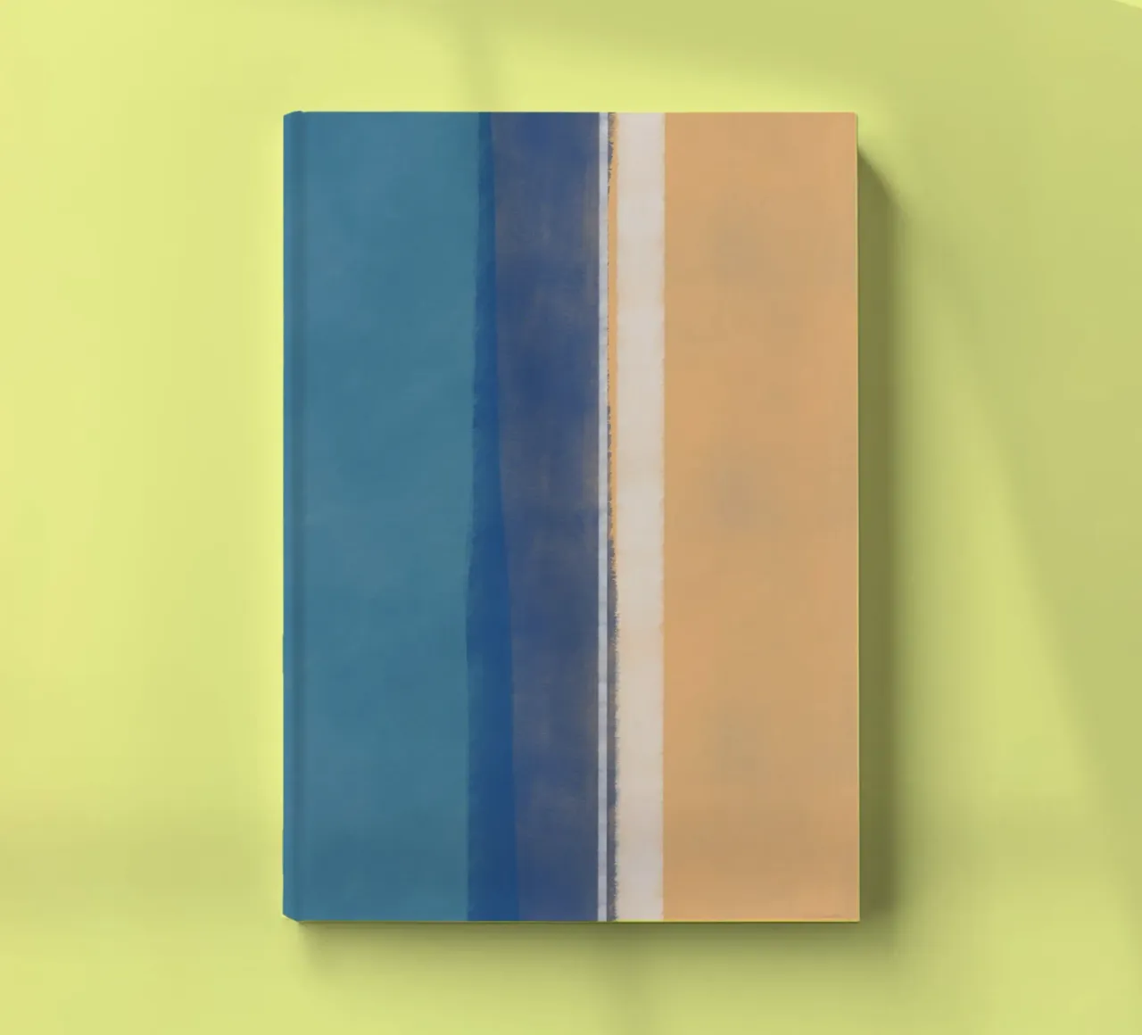 Minimal vertical color notebook by Little Dean