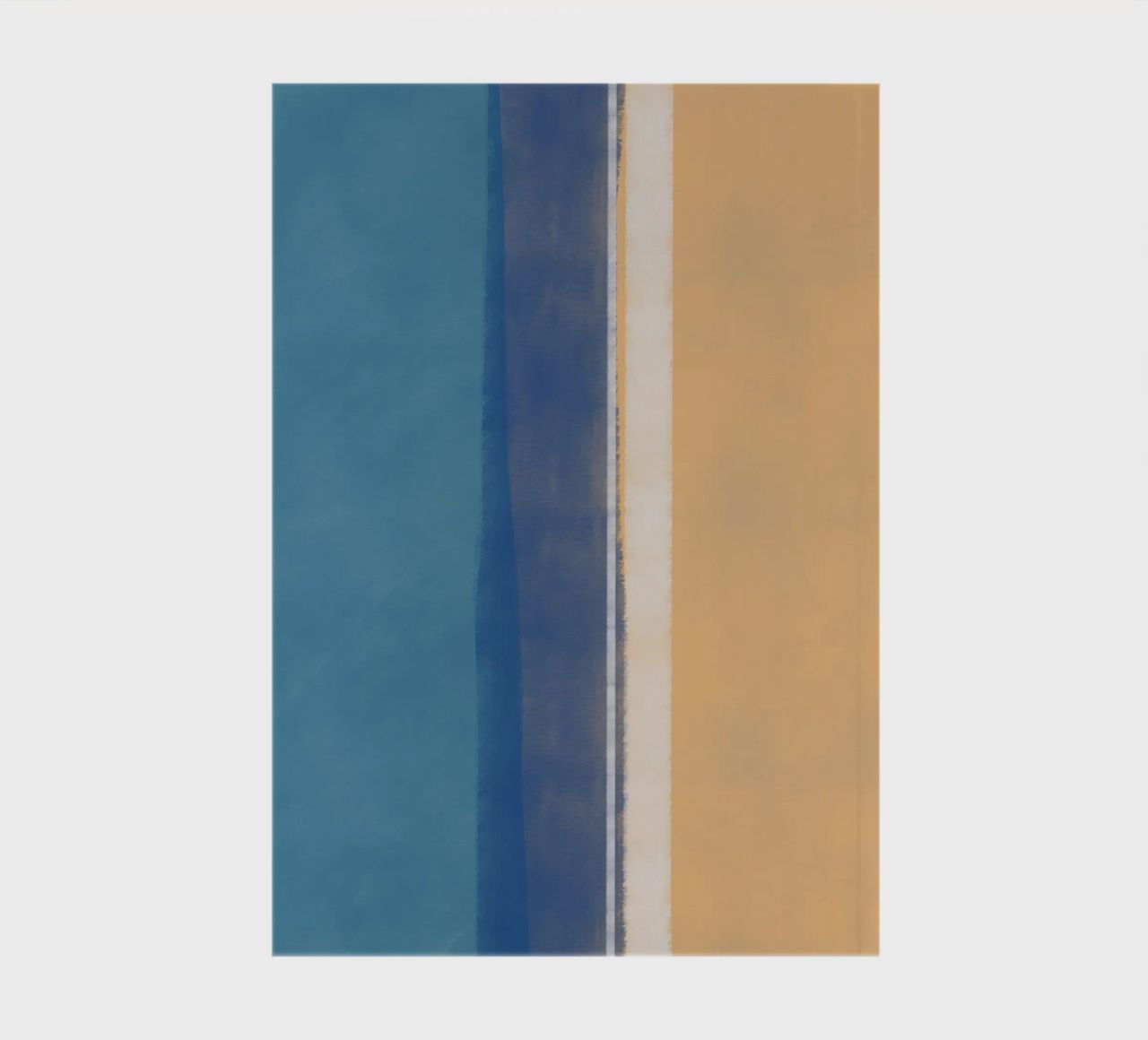 Minimal vertical color notebook by Little Dean