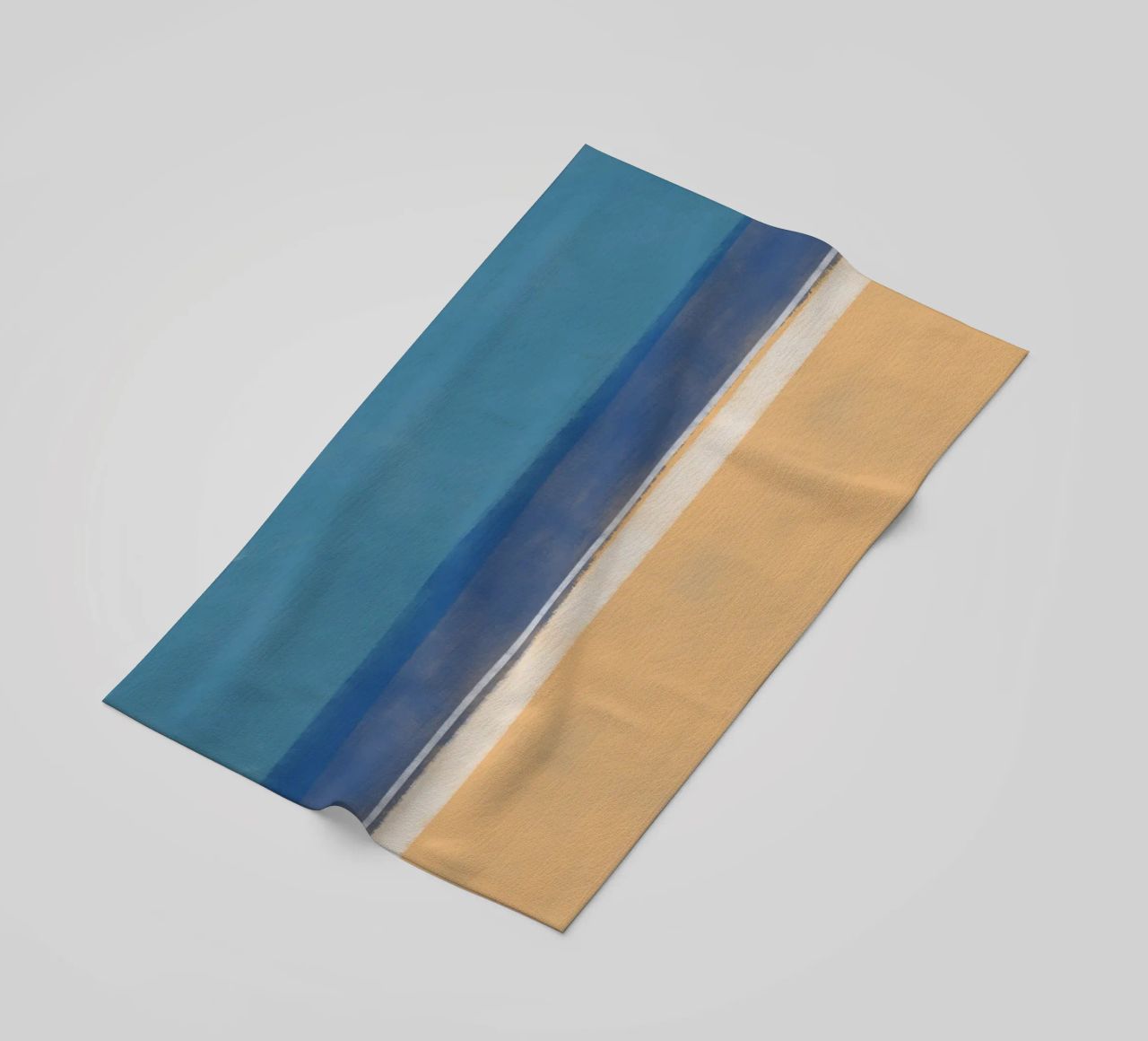 Colore verticale minimo telo mare da Little Dean