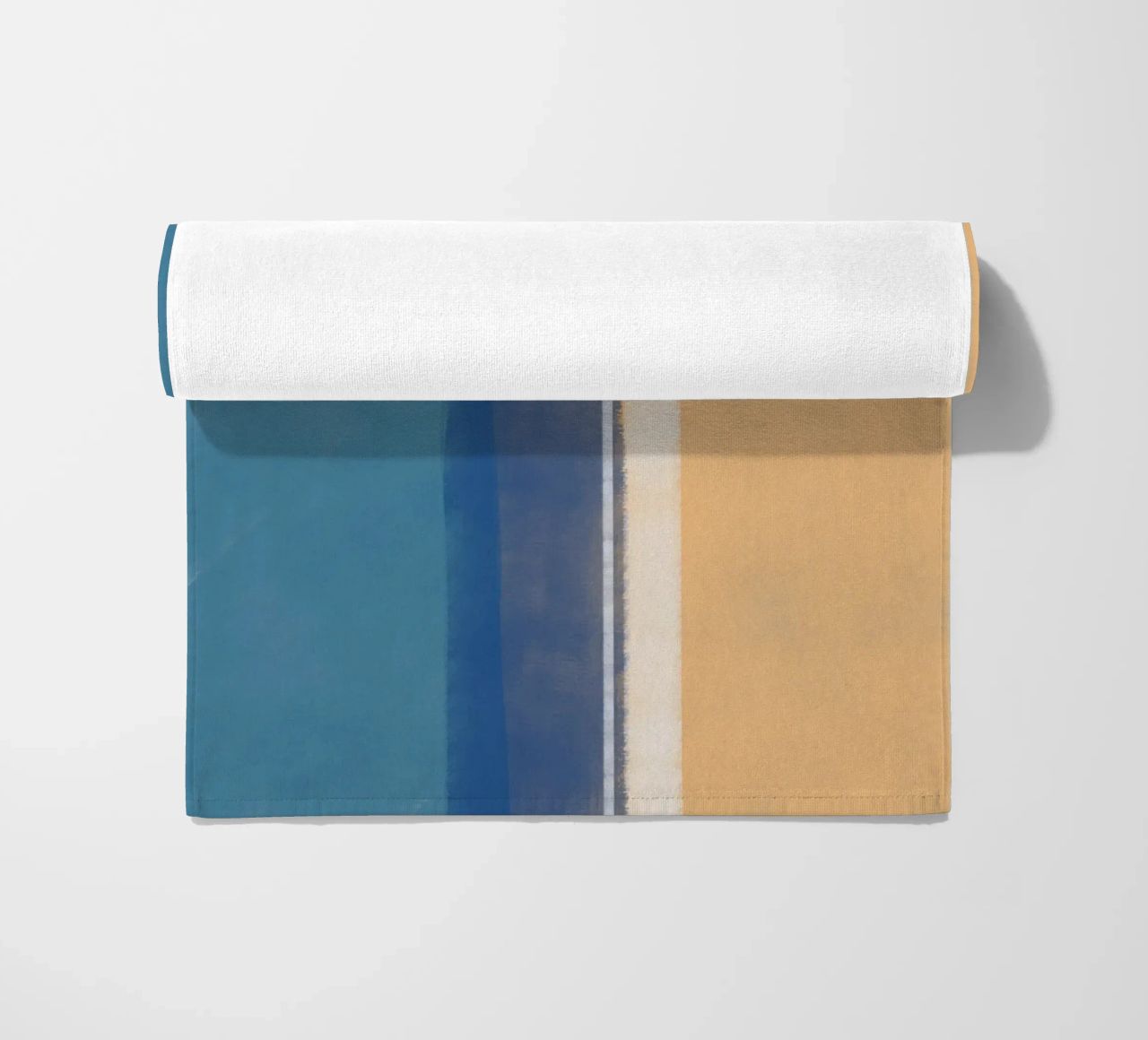 Colore verticale minimo telo mare da Little Dean