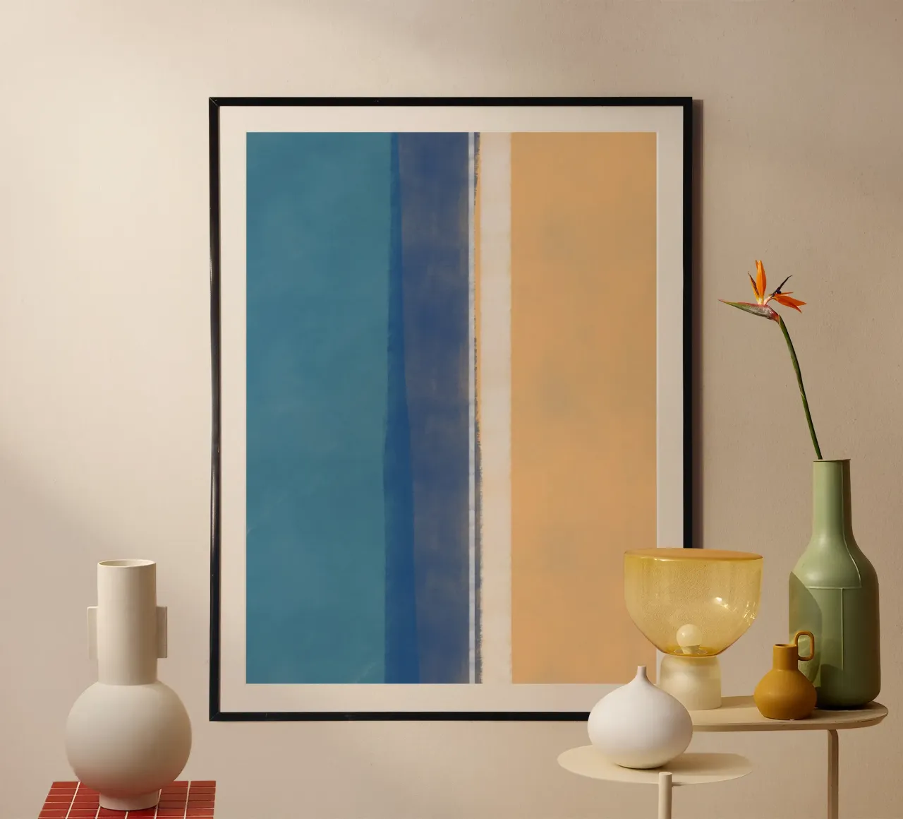 Colore verticale minimo poster da Little Dean