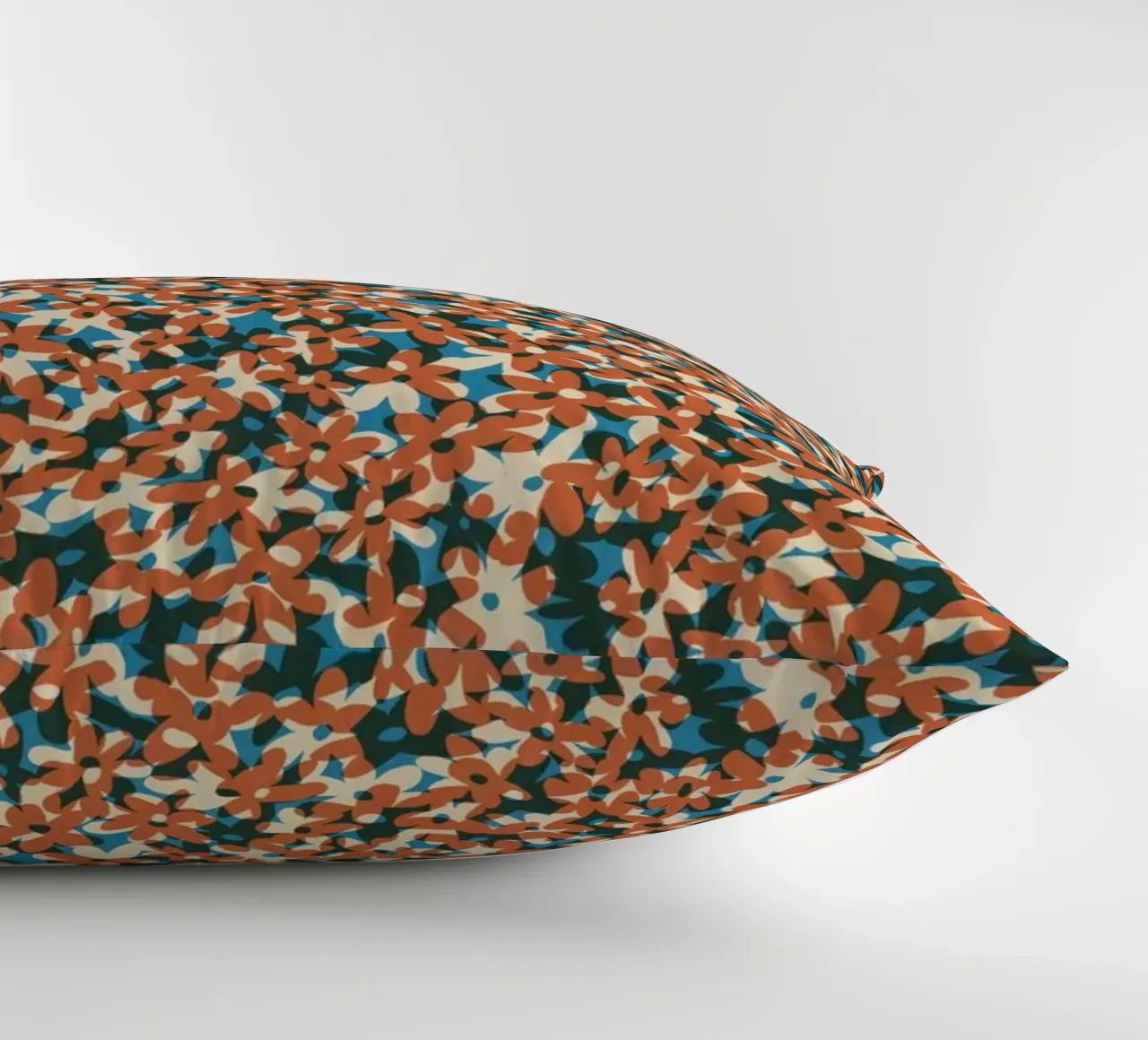 Cyano Pattern No 17 Kissen von treechild