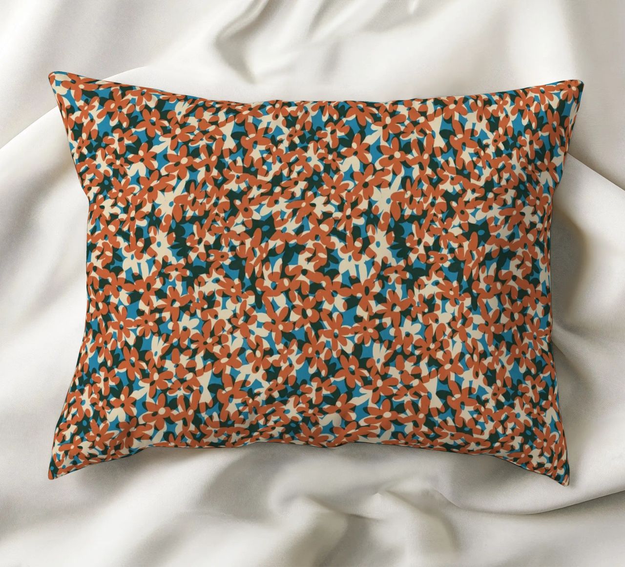 Cyano Pattern No 17 cuscino da treechild
