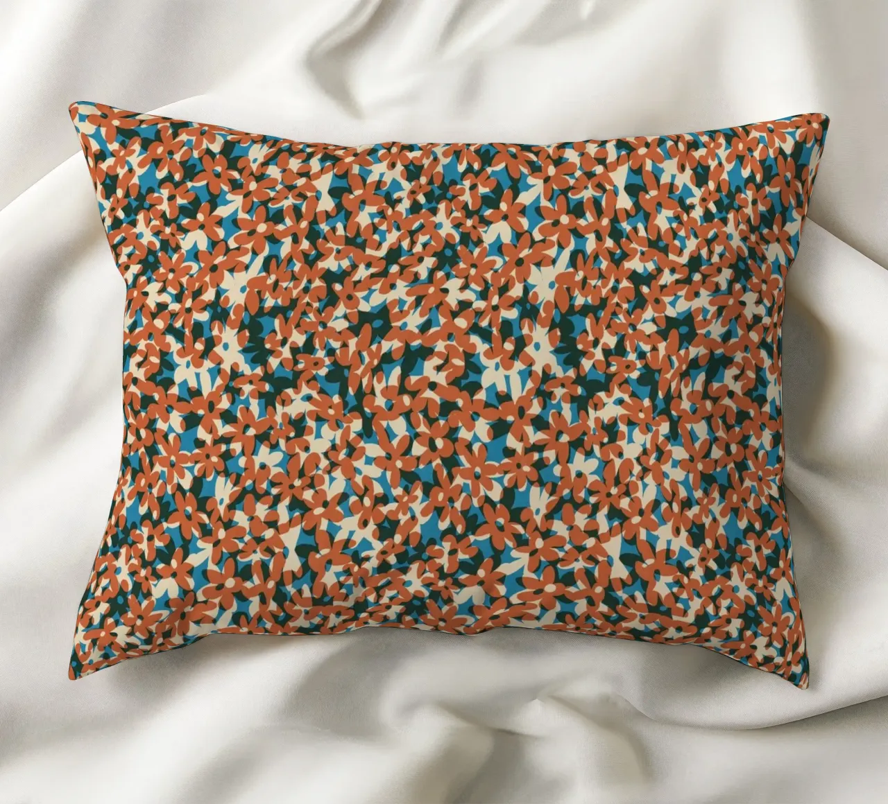 Cyano Pattern No 17 cuscino da treechild
