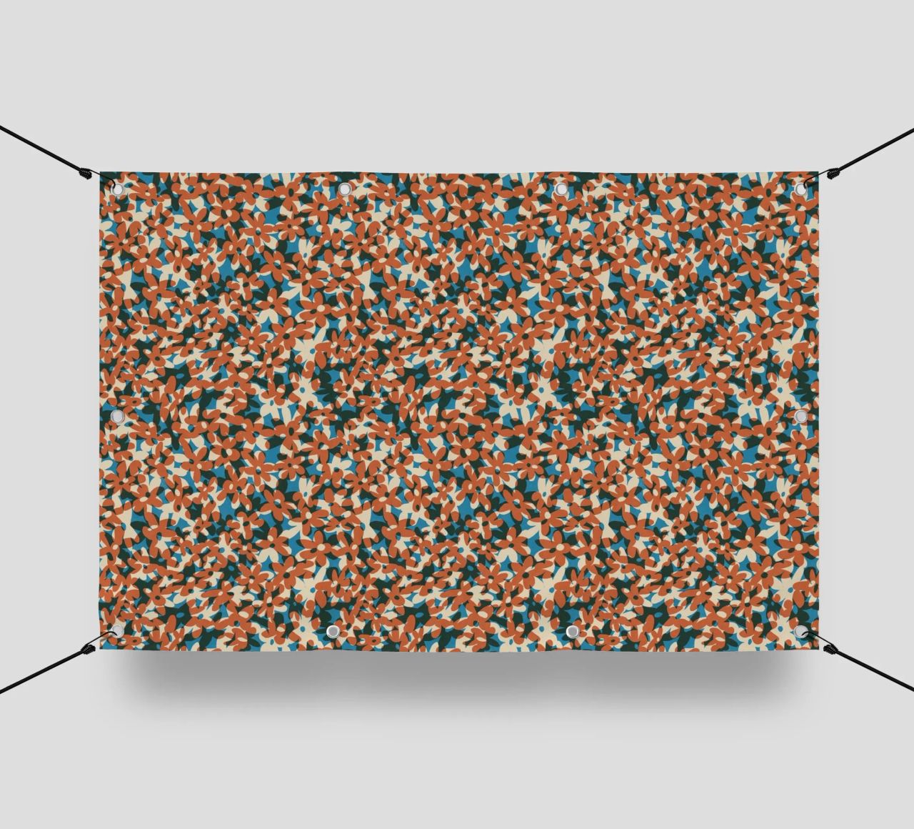 Cyano Pattern No 17 telo in pvc da treechild