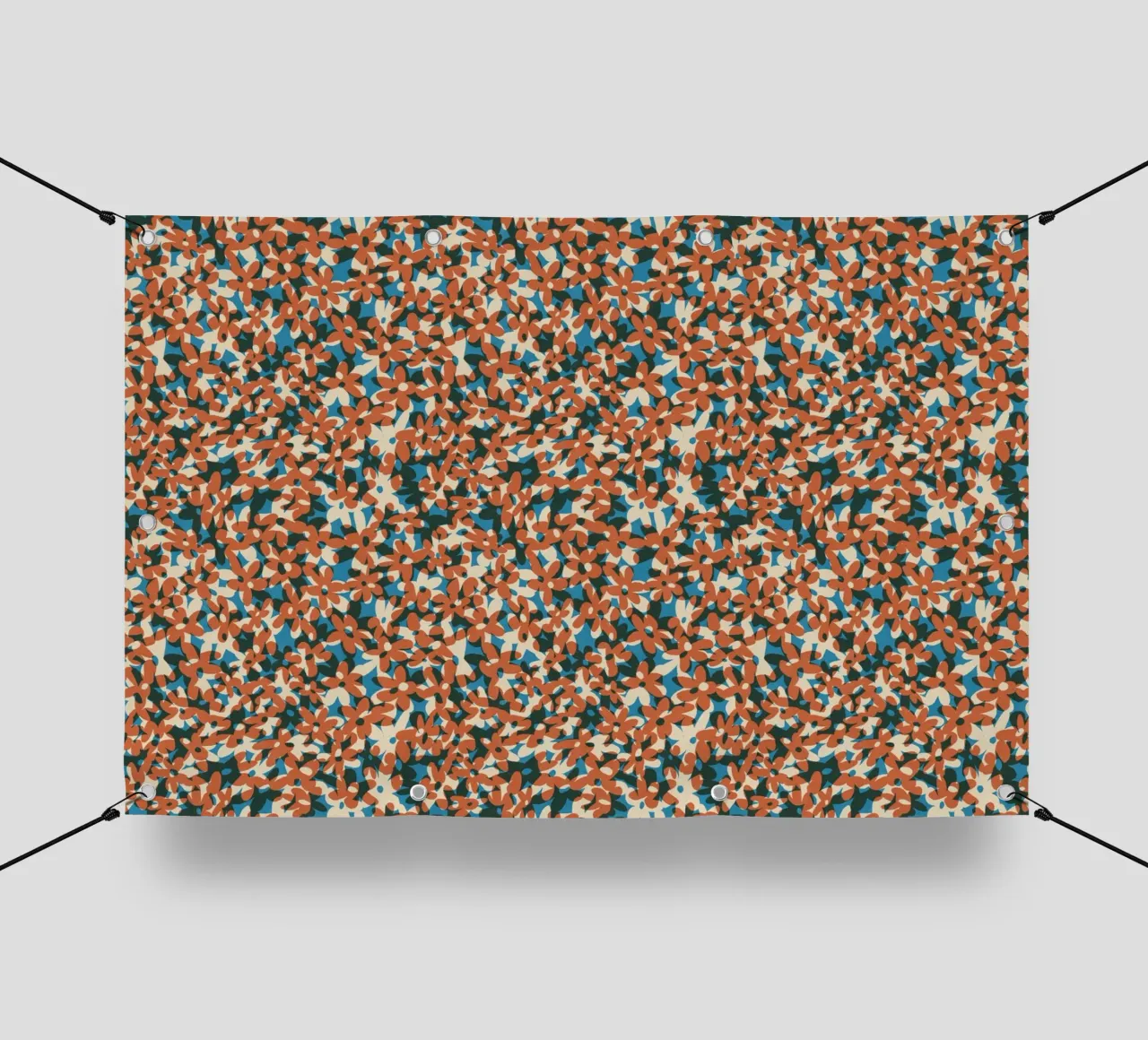 Cyano Pattern No 17 telo in pvc da treechild