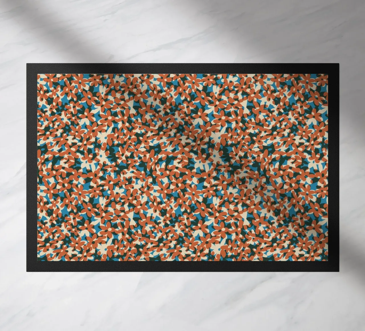 Cyano Pattern No 17 doormat by treechild