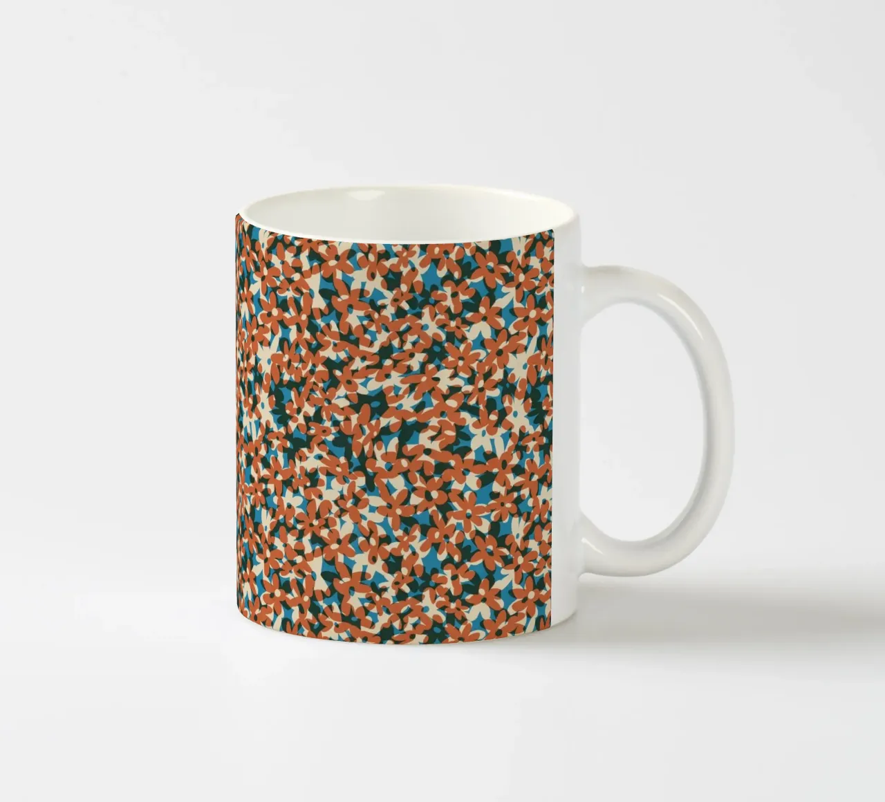 Cyano Pattern No 17 tazza in ceramica da treechild