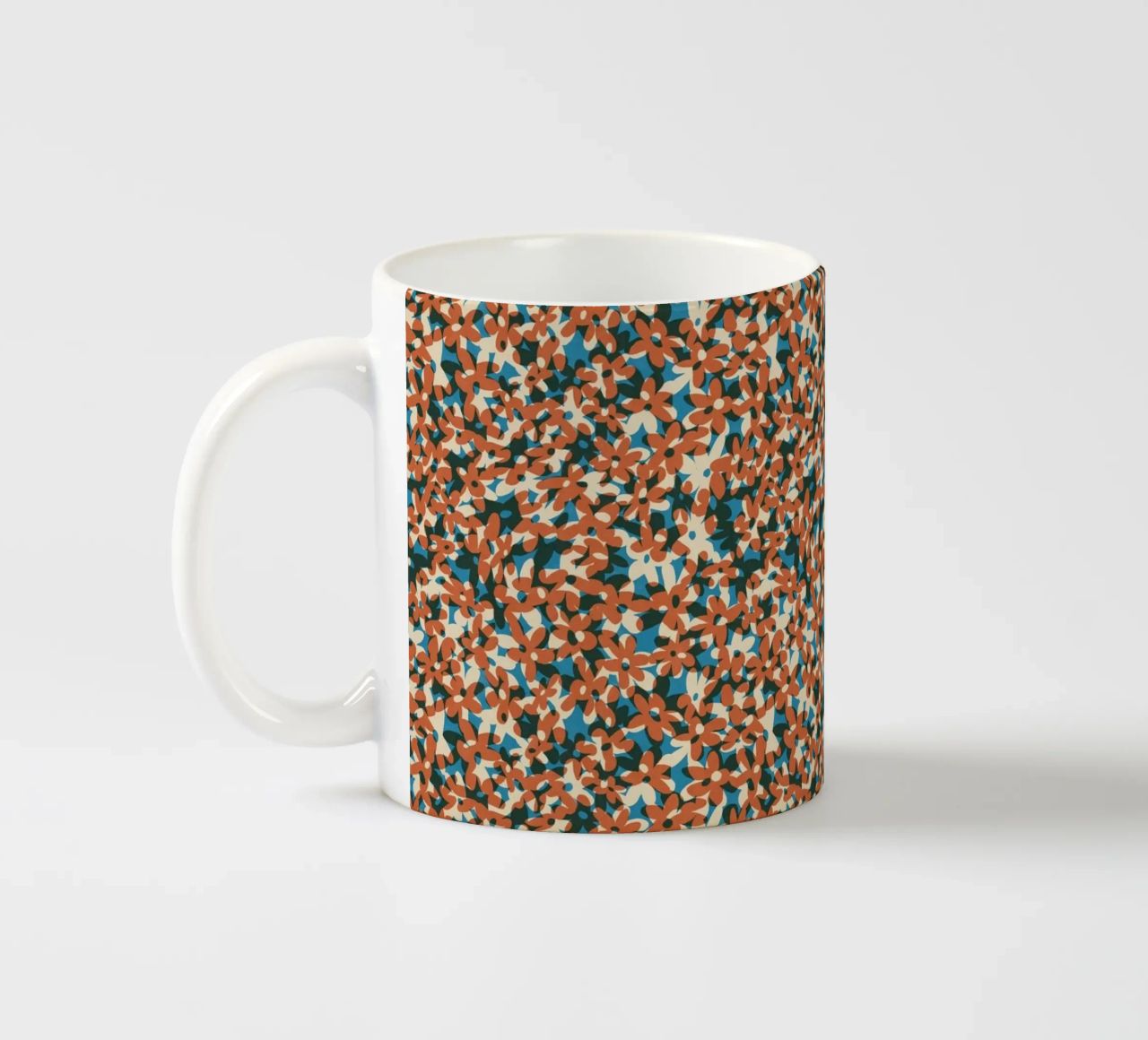 Cyano Pattern No 17 tazza in ceramica da treechild