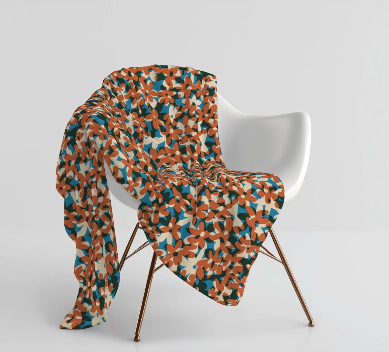 Cyano Pattern No 17 coperta in pile da treechild