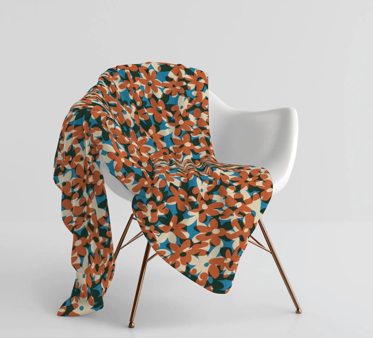 Cyano Pattern No 17 coperta in pile da treechild