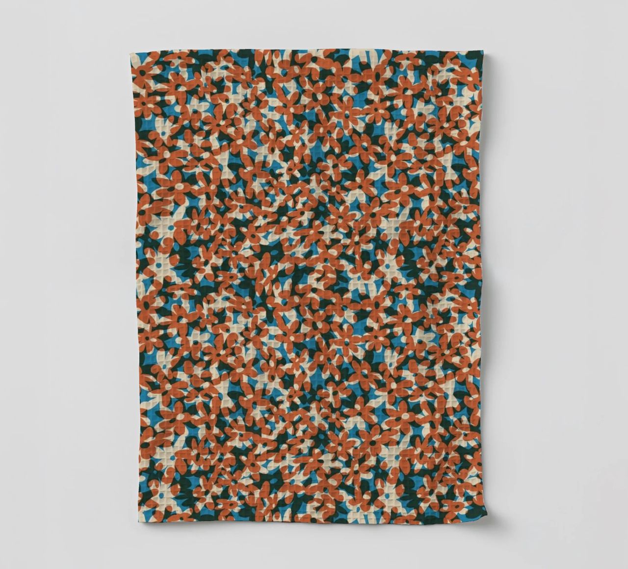 Cyano Pattern No 17 canovaccio da cucina da treechild